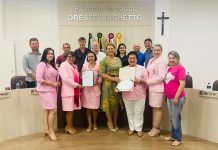 Vereadores de Lauro Müller aprovam Moção de Aplausos à Rede Feminina