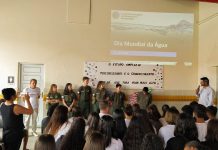 Alunos de Nova Veneza aprendem sobre preservação da água com o Comitê Araranguá
