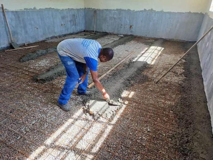 Melhorias estão sendo realizadas na Escola Zuleima Burigo Guglielmi_Foto Divulgação