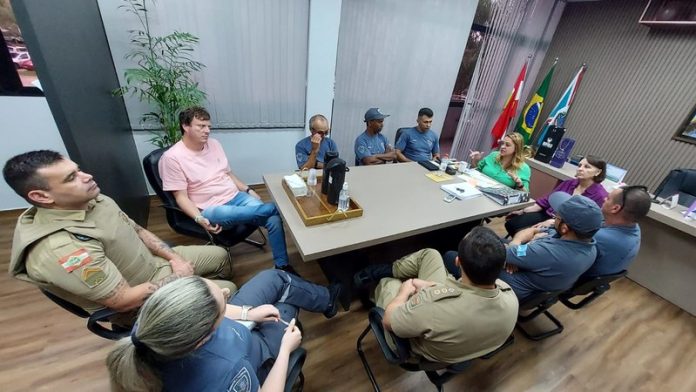 reunião forças de segurança