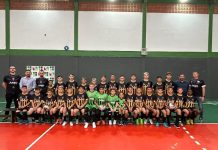 Cocal do Sul realiza entrega dos uniformes aos atletas do Anjos do Futsal