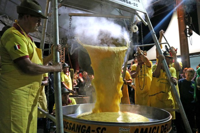 Tombo da polenta Maggiofest 2023 - Foto Émerson Justo