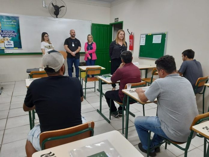 inicio curso operador de processos ceramicos