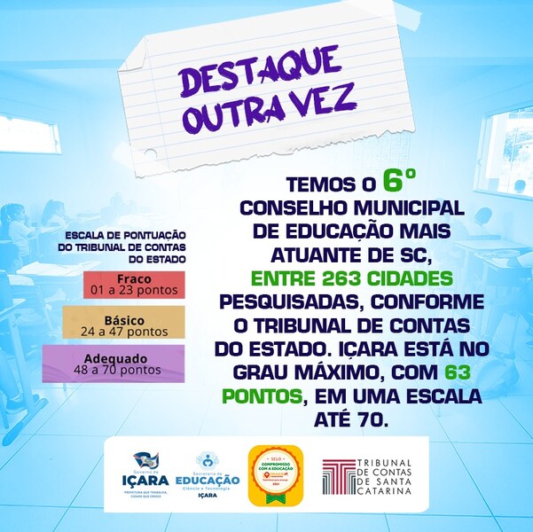 Card Conselho de Educação