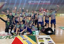 Cocal do Sul se classifica para a etapa estadual de handebol masculino