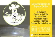 Últimos ingressos para o tradicional Sopão do Chico