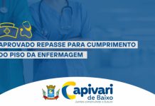 Aprovado o Projeto de Lei do Executivo que autoriza o repasse de incentivo para cumprimento de piso aos profissionais da enfermagem