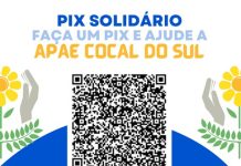 APAE Cocal do Sul: Campanha PIX Solidário segue até 30 de novembro
