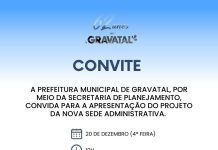 Projeto do novo Centro Administrativo de Gravatal será apresentado