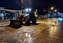 Com acumulado de 110mm em pouco mais de uma hora, Cocal do Sul se recupera dos estragos causados pelas chuvas