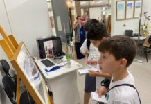 Alunos da Escola Sesi conhecem exposição ‘Meu Olhar’, na Prefeitura de Içara