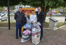 Famílias em Morro da Fumaça são beneficiadas pela primeira entrega da Caixa Solidária