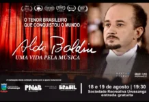 Documentário premiado “Aldo Baldin – Uma vida pela Música” terá exibições abertas ao público em Urussanga