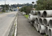 Parque Linear: Obras avançam para nova etapa e Avenida Celeste Recco terá interdições a partir desta segunda-feira