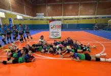 Finalizando calendário esportivo do ano, time sub-13 FME/Voa Vôlei de Morro da Fumaça é campeão série Bronze da Liga de SC