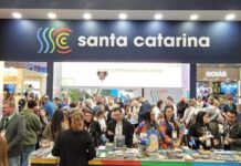 Prefeitura de Treze de Maio marca presença no maior evento de negócios turísticos da América Latina, a FESTURIS 2025