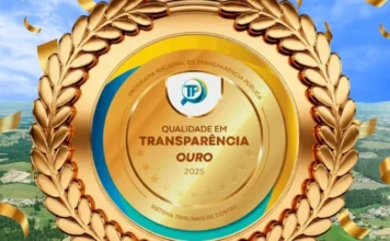 Prefeitura de Treze de Maio conquista Selo Ouro em Transparência Pública