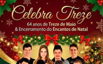 Celebra Treze promete noite especial em comemoração aos 64 anos de emancipação do município