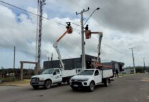 Prefeitura de Treze de Maio investe mais de R$ 84 mil em iluminação de LED e garante economia superior a 40%