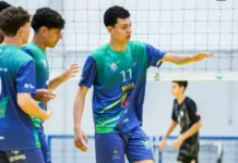 Com chance de convocação, atleta fumacense participa de seletiva da Federação Catarinense de Voleibol