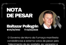 Prefeitura de Morro da Fumaça decreta luto oficial pela morte do ex-prefeito Baltazar Pellegrin