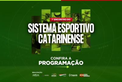 Programação do 1o Encontro do Sistema Esportivo