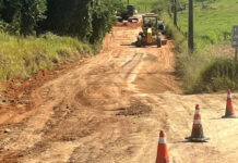 Treze de Maio inicia segunda etapa da pavimentação da Rodovia Inácio Nandi