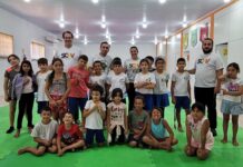 Projeto de Capoeira 2026 tem início e atende cerca de 110 crianças acompanhadas pelo CRAS