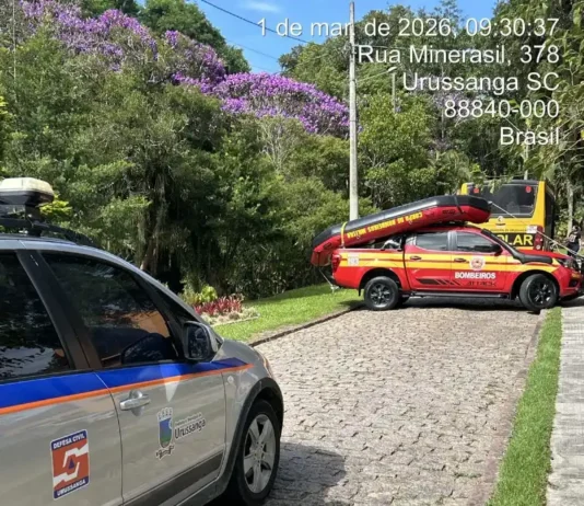 Urussanga realiza simulado da Defesa Civil para fortalecer resposta a desastres naturais