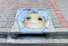 Projeto da Fundação do Meio Ambiente de Morro da Fumaça destaca mensagem de conscientização em bocas de lobo