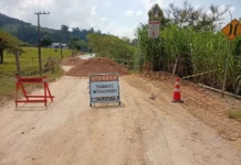 Defesa Civil interdita ponte na Linha Bortolatto, entre Morro da Fumaça e Cocal do Sul