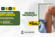 São Ludgero realiza “Dia D” de vacinação contra a Influenza neste sábado (28)