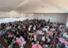Baile da Terceira Idade com tema junino reúne cerca de 400 idosos em Treze de Maio