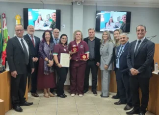 Educação de Urussanga recebe Moção de Aplauso na Câmara pela conquista do Selo Ouro