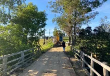 Ponte é interditada em Morro da Fumaça para construção de nova estrutura