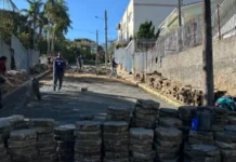 Urussanga avança na recuperação de ruas com lajotas