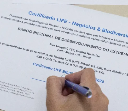 BRDE Santa Catarina Reconhecido por Práticas Sustentáveis