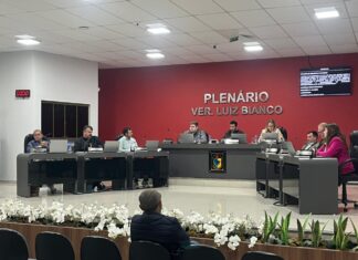 Vereadores de São Ludgero analisam projetos e apresentam indicações durante sessão ordinária