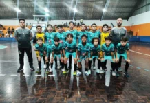 FME Morro da Fumaça busca vaga na semifinal do Campeonato Catarinense de Futsal Sub-12