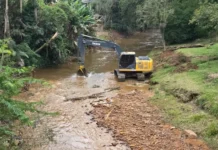 Urussanga avança na limpeza de rios e cursos hídricos
