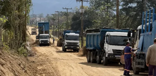 Nova ligação pavimentada entre Estação Cocal e o Centro avança com obras na Rodovia Mansueto Maccari